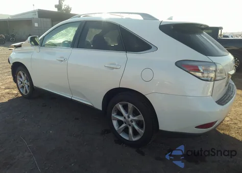 2012 Lexus Rx 350 из США, поврежденный, VIN 2T2ZK1BA0CC074358